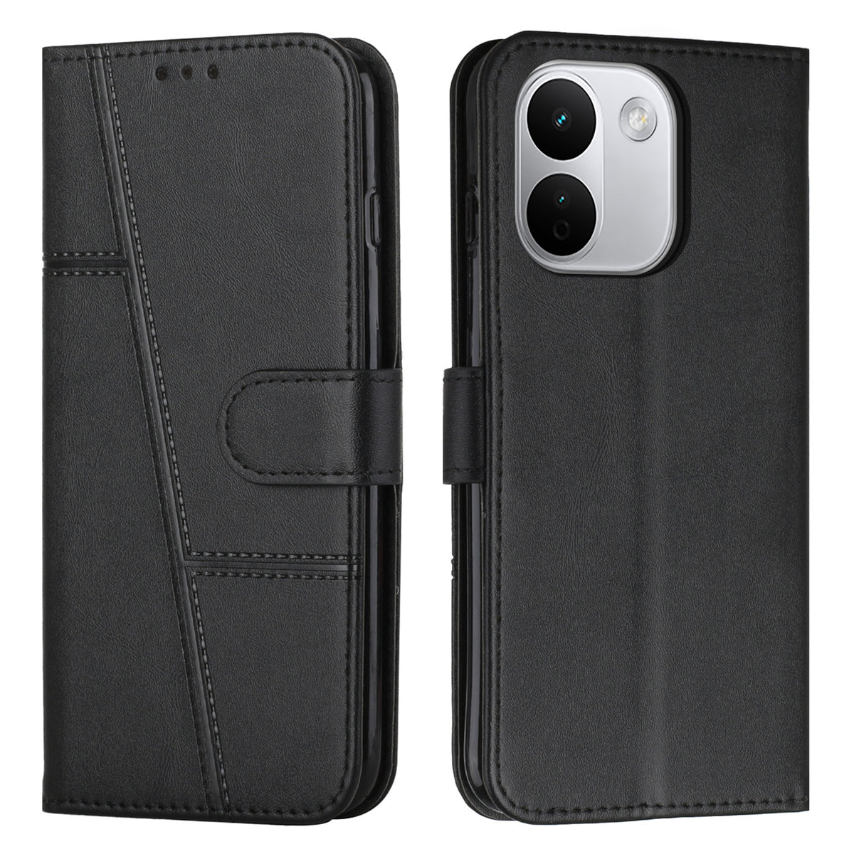 For Xiaomi Redmi Note 17 Pro Max 5G / Note 17 Pro+ 5G Leather Phone Case  Foldable Stand Wallet Flip Cover with Strap