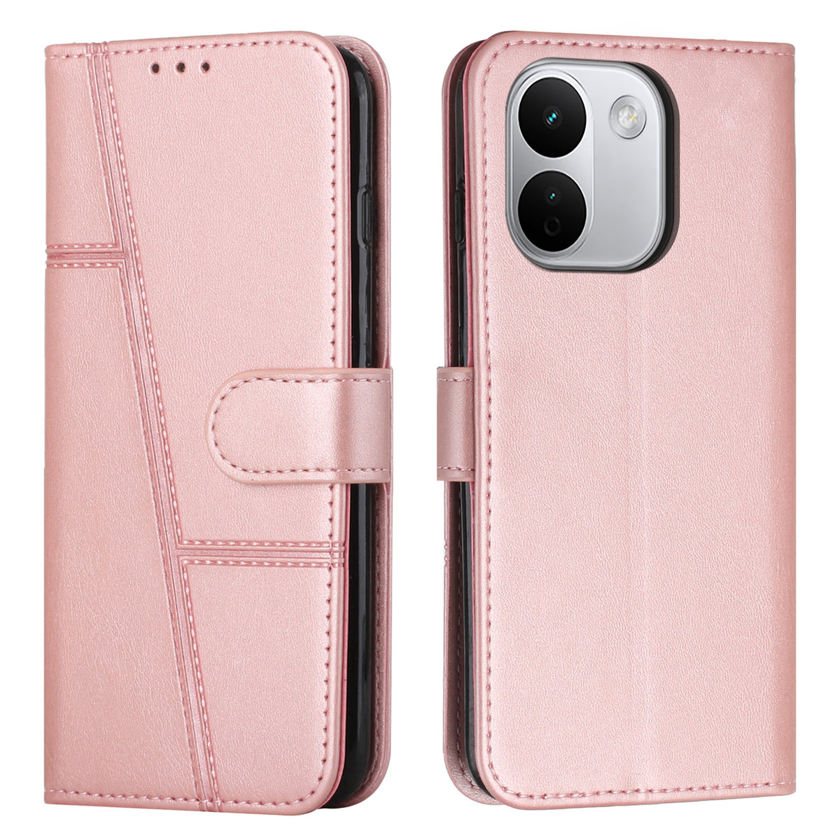 For Xiaomi Redmi Note 17 Pro Max 5G / Note 17 Pro+ 5G Leather Phone Case  Foldable Stand Wallet Flip Cover with Strap