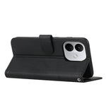 For Xiaomi Redmi Note 17 Pro 5G Leather Phone Case  Foldable Stand Wallet Flip Cover with Strap