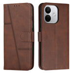 For Xiaomi Redmi Note 17 Pro 5G Leather Phone Case  Foldable Stand Wallet Flip Cover with Strap