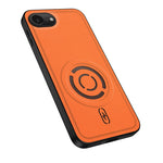 WANLONFENG for iPhone 16e / iPhone 17e KJB Series Magnetic Case Tech Fabric Texture PC+TPU Shockproof Phone Cover
