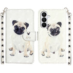 For Samsung Galaxy S26 FE Wallet Case 3D Pattern Printed Leather Phone Cover with Strap