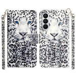 For Samsung Galaxy S26 FE Wallet Case 3D Pattern Printed Leather Phone Cover with Strap