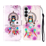 For Samsung Galaxy S26 FE Case Pattern Leather Wallet Phone Cover with Strap