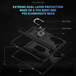 For Samsung Galaxy Z Fold8 Ultra Case PC + TPU Phone Cover with Kickstand