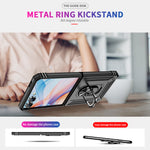 For Samsung Galaxy Z Flip8 Case PC + TPU Phone Cover with Kickstand