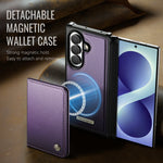 CASEME for Samsung Galaxy Z Fold8 Ultra Magnetic Case ME80 Series Leather PC TPU Phone Cover with Detachable Wallet