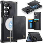 CASEME for Samsung Galaxy Z Fold8 Ultra Magnetic Case ME80 Series Leather PC TPU Phone Cover with Detachable Wallet