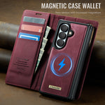 CASEME for Samsung Galaxy Z Fold8 Ultra Magnetic Case  C49 RFID Blocking Detachable Wallet Leather Phone Cover