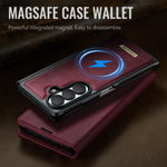 CASEME for Samsung Galaxy Z Fold8 Ultra Magnetic Case  C49 RFID Blocking Detachable Wallet Leather Phone Cover