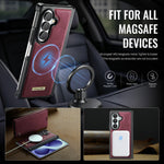 CASEME for Samsung Galaxy Z Fold8 Ultra Magnetic Case  C49 RFID Blocking Detachable Wallet Leather Phone Cover
