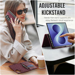 CASEME for Samsung Galaxy Z Fold8 Ultra Magnetic Case  C49 RFID Blocking Detachable Wallet Leather Phone Cover