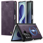 CASEME for Samsung Galaxy Z Fold8 Ultra Magnetic Case  C49 RFID Blocking Detachable Wallet Leather Phone Cover