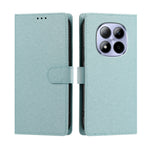 For Xiaomi Redmi Note 15 Pro 5G (Global) Case Silk Texture PU Leather Wallet Flip Stand Phone Cover with Wrist Strap