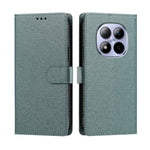 For Xiaomi Redmi Note 15 Pro 5G (Global) Case Silk Texture PU Leather Wallet Flip Stand Phone Cover with Wrist Strap