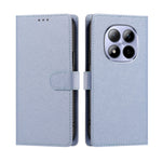 For Xiaomi Redmi Note 15 Pro 5G (Global) Case Silk Texture PU Leather Wallet Flip Stand Phone Cover with Wrist Strap