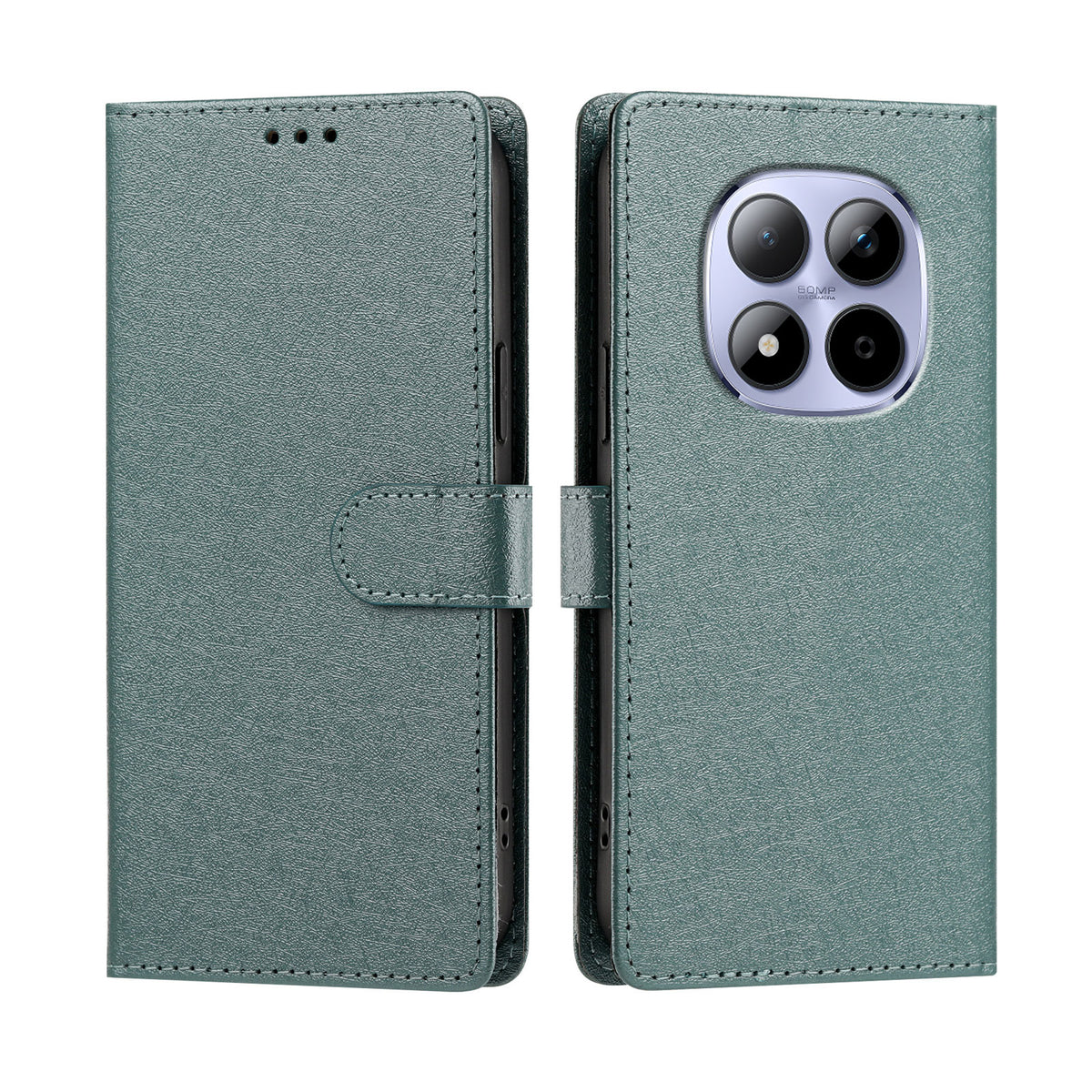 For Xiaomi Redmi Note 15 Pro 4G (Global) Case Silk Texture PU Leather Wallet Flip Stand Phone Cover with Wrist Strap