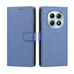 Xiaomi Poco M8 5G / Xiaomi Redmi Note 15 4G (Global) / Xiaomi Redmi Note 15 5G (Global) fodral Silkestextur PU-läder plånbok fällbart stativ mobilskal med handledsrem