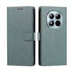For Xiaomi Poco M8 Pro 5G / Xiaomi Redmi Note 15 Pro+ 5G (Global) Case Silk Texture PU Leather Wallet Flip Stand Phone Cover with Wrist Strap