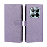 For Xiaomi Poco M8 Pro 5G / Xiaomi Redmi Note 15 Pro+ 5G (Global) Case Silk Texture PU Leather Wallet Flip Stand Phone Cover with Wrist Strap