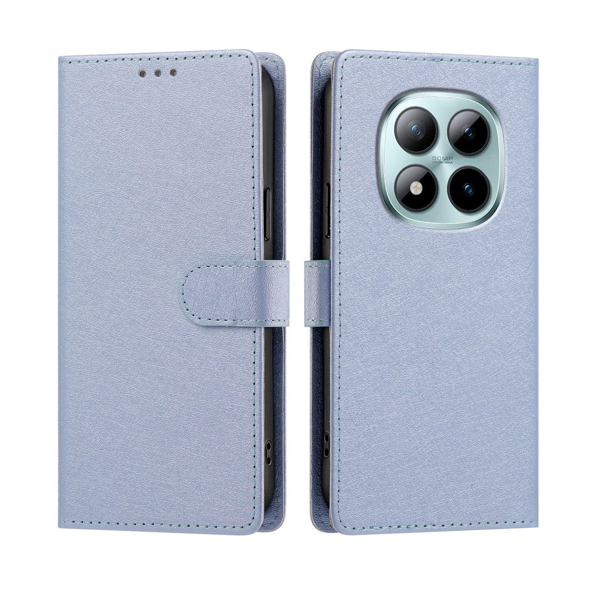 For Xiaomi Poco M8 Pro 5G / Xiaomi Redmi Note 15 Pro+ 5G (Global) Case Silk Texture PU Leather Wallet Flip Stand Phone Cover with Wrist Strap