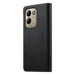 DIERFENG DF-019 for Xiaomi Redmi 17 4G  /  Redmi 17 5G Leather Wallet Case Magnetic Flip Cover with Card Slots RFID Blocking