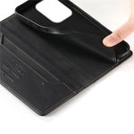 DIERFENG DF-019 for Xiaomi Redmi 17 4G  /  Redmi 17 5G Leather Wallet Case Magnetic Flip Cover with Card Slots RFID Blocking