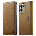 DIERFENG DF-019 for Xiaomi Redmi 17 4G  /  Redmi 17 5G Leather Wallet Case Magnetic Flip Cover with Card Slots RFID Blocking