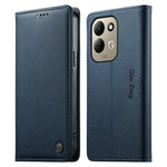 DIERFENG DF-019 for Xiaomi Redmi 17 4G  /  Redmi 17 5G Leather Wallet Case Magnetic Flip Cover with Card Slots RFID Blocking