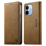 DIERFENG DF-019 for Xiaomi Redmi Note 17 Pro Max 5G Leather Wallet Case Magnetic Flip Cover with Card Slots RFID Blocking