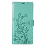 For Xiaomi Redmi Note 17 Pro 5G Wallet Case Butterfly Floral Imprint PU Leather Phone Cover with Wrist Strap