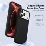 DUX DUCIS for iPhone 17 Pro / iPhone 18 Pro Piel Series Magnetic Case Liquid Silicone Shockproof Phone Cover
