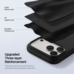 DUX DUCIS for iPhone 17 Pro / iPhone 18 Pro Piel Series Magnetic Case Liquid Silicone Shockproof Phone Cover