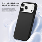 DUX DUCIS for iPhone 17 Pro Max / iPhone 18 Pro Max Piel Series Magnetic Case Liquid Silicone Shockproof Phone Cover