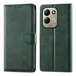 For Xiaomi Redmi 17 4G  /  Redmi 17 5G Case Stand Wallet Calf Texture PU Leather Flip Phone Cover with Wrist Strap