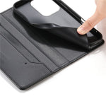 For Xiaomi Redmi 17 4G  /  Redmi 17 5G Wallet Stand Case Line Splicing TPU PU Leather Phone Cover