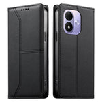 For Xiaomi Redmi Note 17 4G (Global) / Note 17 5G (Global) / Note 17 (India / China) 5G Wallet Stand Case Line Splicing TPU PU Leather Phone Cover