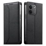 Xiaomi Redmi Note 17 Pro Max 5G Plånboksfodral Line Splicing TPU PU-lädermobilskal