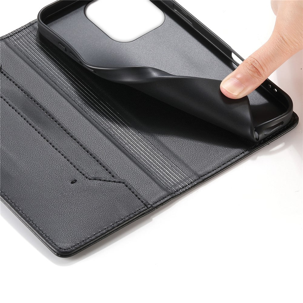 Xiaomi Redmi Note 17 Pro Max 5G Plånboksfodral Line Splicing TPU PU-lädermobilskal