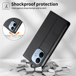 For Xiaomi Redmi Note 17 Pro Max 5G Wallet Stand Case Line Splicing TPU PU Leather Phone Cover