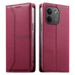 Xiaomi Redmi Note 17 Pro Max 5G Plånboksfodral Line Splicing TPU PU-lädermobilskal