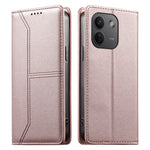 Xiaomi Redmi Note 17 Pro Max 5G Plånboksfodral Line Splicing TPU PU-lädermobilskal