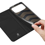 DUX DUCIS for Oppo F35 Pro 5G / A7 Pro Max 5G Skin Pro Series Case Leather Stand Cover Card Holder