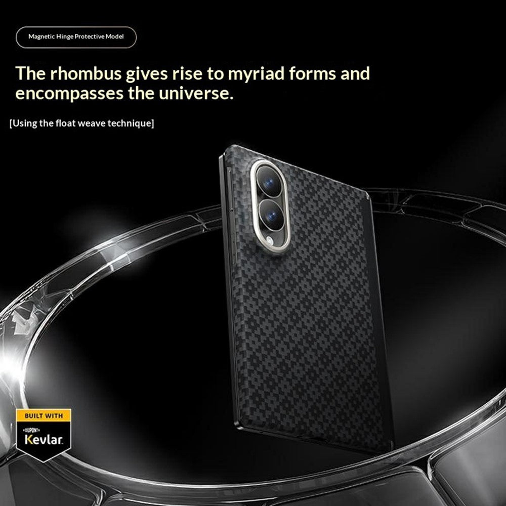 BENKS For Samsung Galaxy Z Fold8 ArmorGrid Magnetisk Telefoncover 3D Vævet Tekstur Aramidfiber Cover