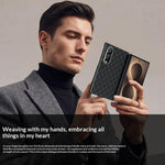 BENKS For Samsung Galaxy Z Fold8 ArmorGrid Magnetisk Telefoncover 3D Vævet Tekstur Aramidfiber Cover