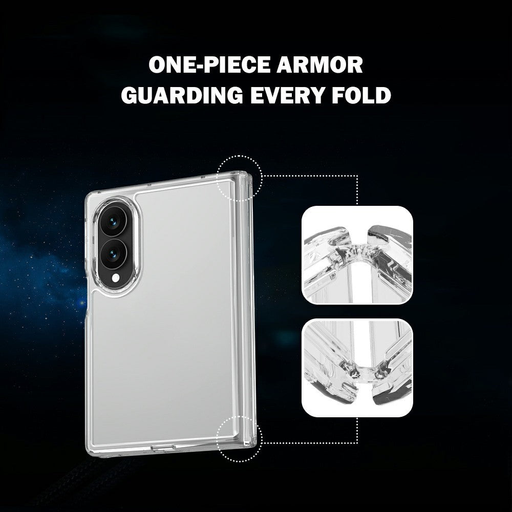 LEREACH TOC Series for Samsung Galaxy Z Fold8 Case TPU + Acrylic Phone Cover