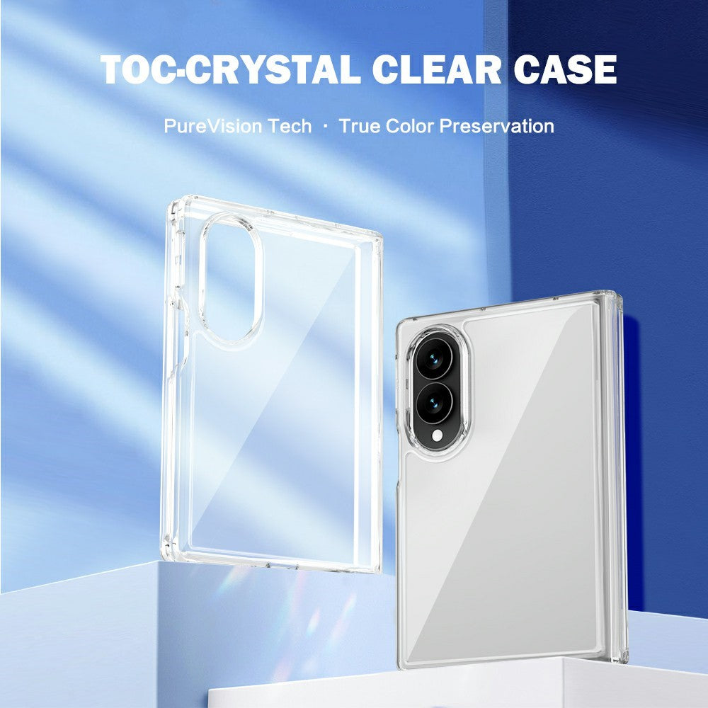 LEREACH TOC Series for Samsung Galaxy Z Fold8 Case TPU + Acrylic Phone Cover
