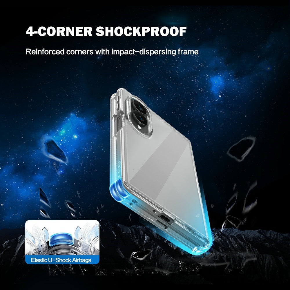 LEREACH TOC Series for Samsung Galaxy Z Fold8 Case TPU + Acrylic Phone Cover