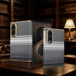 For Samsung Galaxy Z Fold8 Magnetic Case Hinge Protection Gradient Color Leather + PC Shockproof Phone Cover