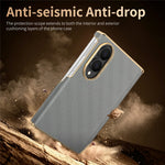 For Samsung Galaxy Z Fold8 Magnetic Case Dual-Axis Hinge Protection Grid Pattern Leather + PC Phone Back Cover